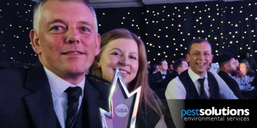 2022 Glasgow Business Awards Winner - Pest Solutions - Award Winning Pest Control Company