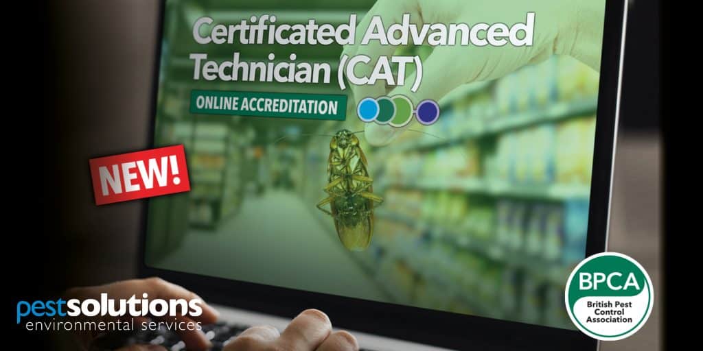 CAT Exam Success - Pest Solutions Team Achieve Certificated Advanced Technician