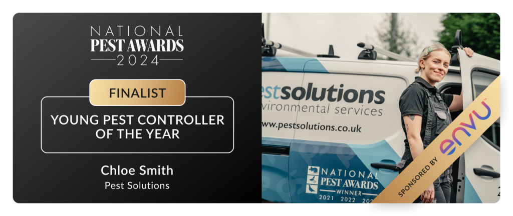 National Pest Awards - Young Pest Controller Of The Year - Finalist - Chloe Smith