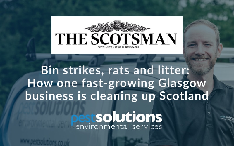 Pest Solutions Scotsman Newspaper Article